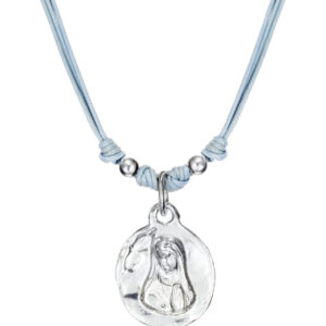 Medalla plata virgen manitas